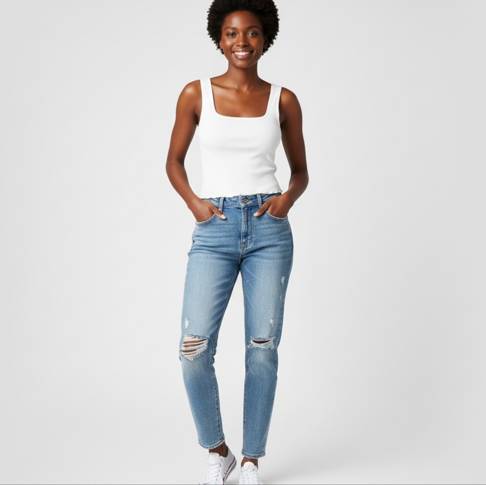 Forever 21 White Crop